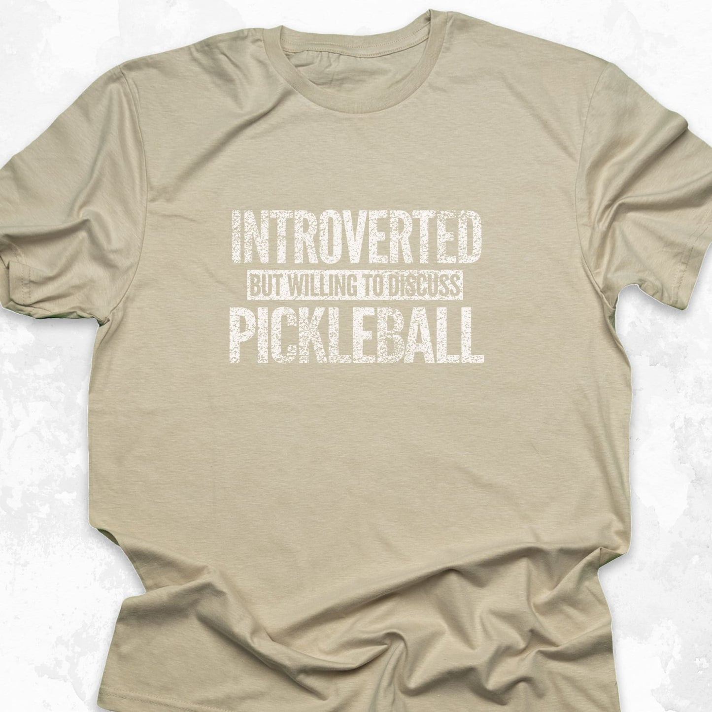 Introverted But Willing to Discuss Pickleball