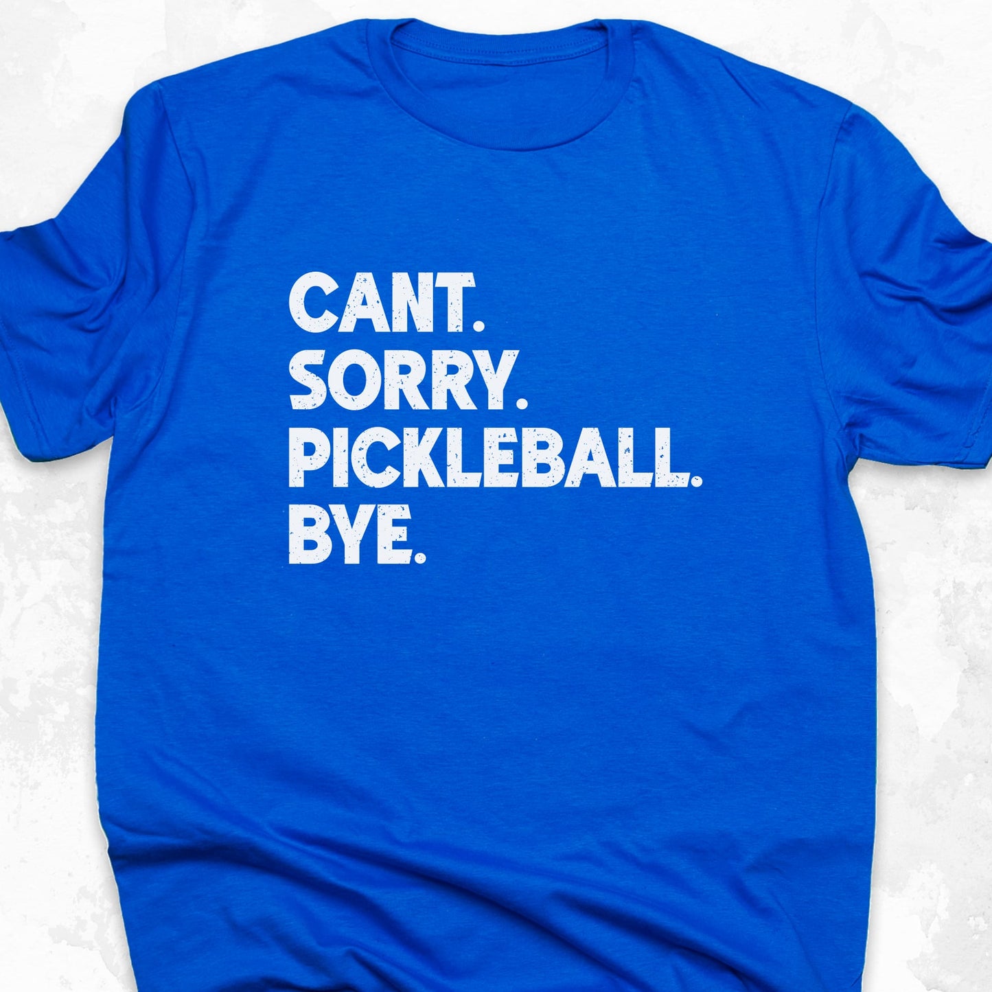 Cant, Sorry, Pickleball, Bye