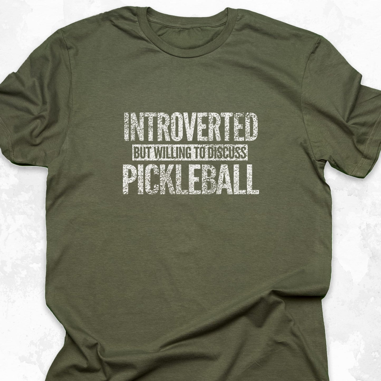 Introverted But Willing to Discuss Pickleball