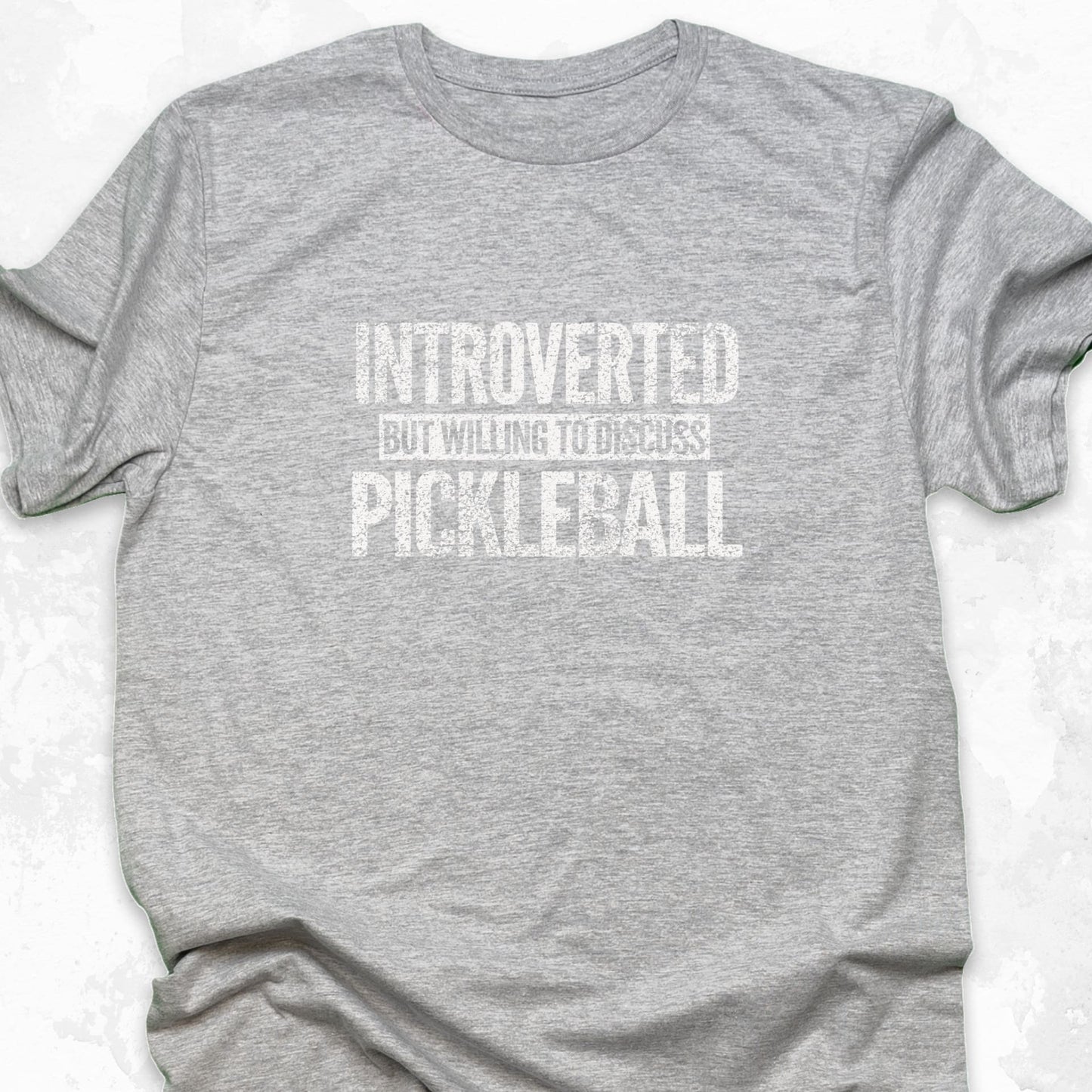 Introverted But Willing to Discuss Pickleball