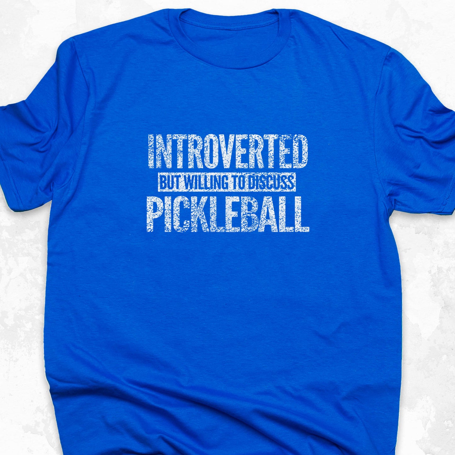 Introverted But Willing to Discuss Pickleball