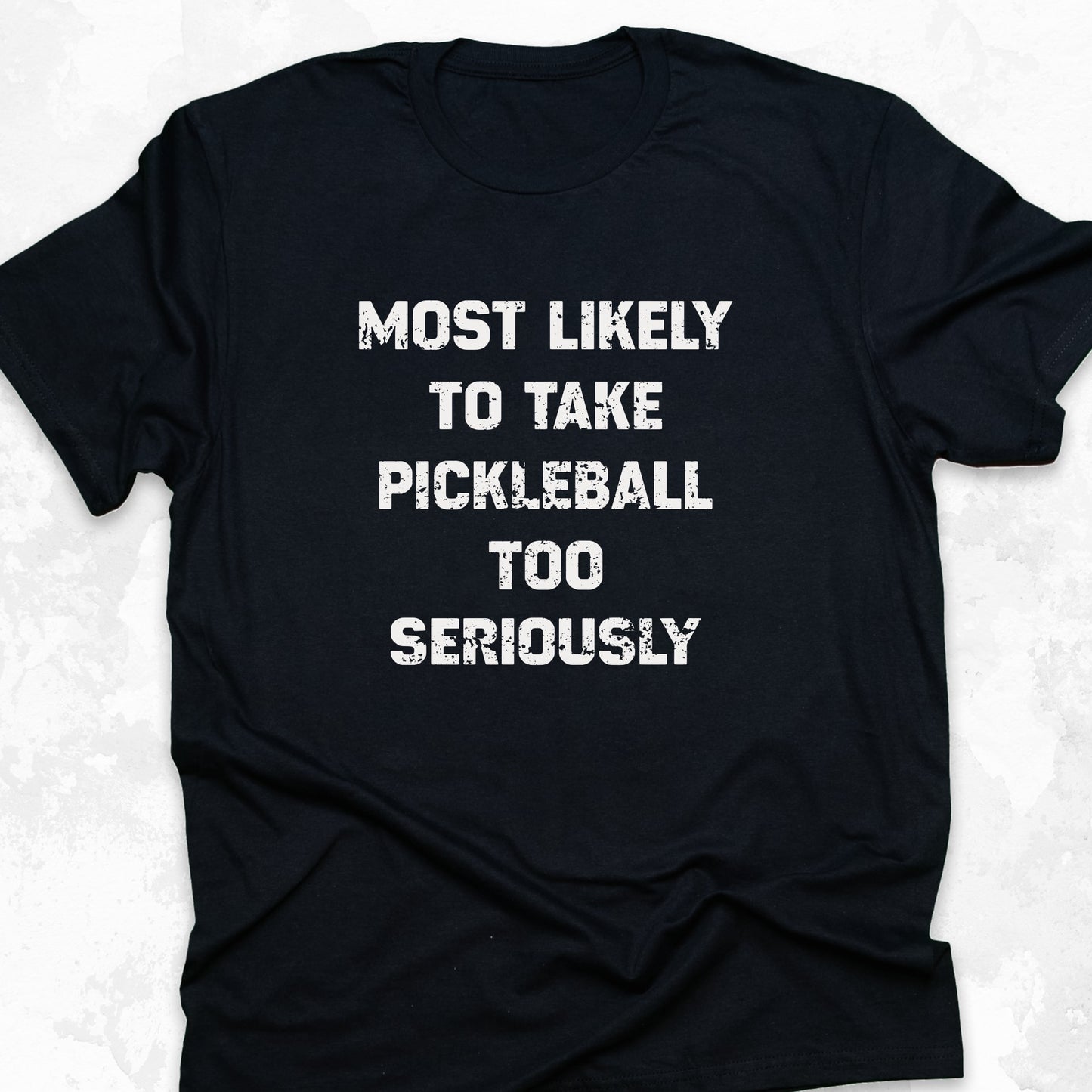 Take Pickleball Too Seriously