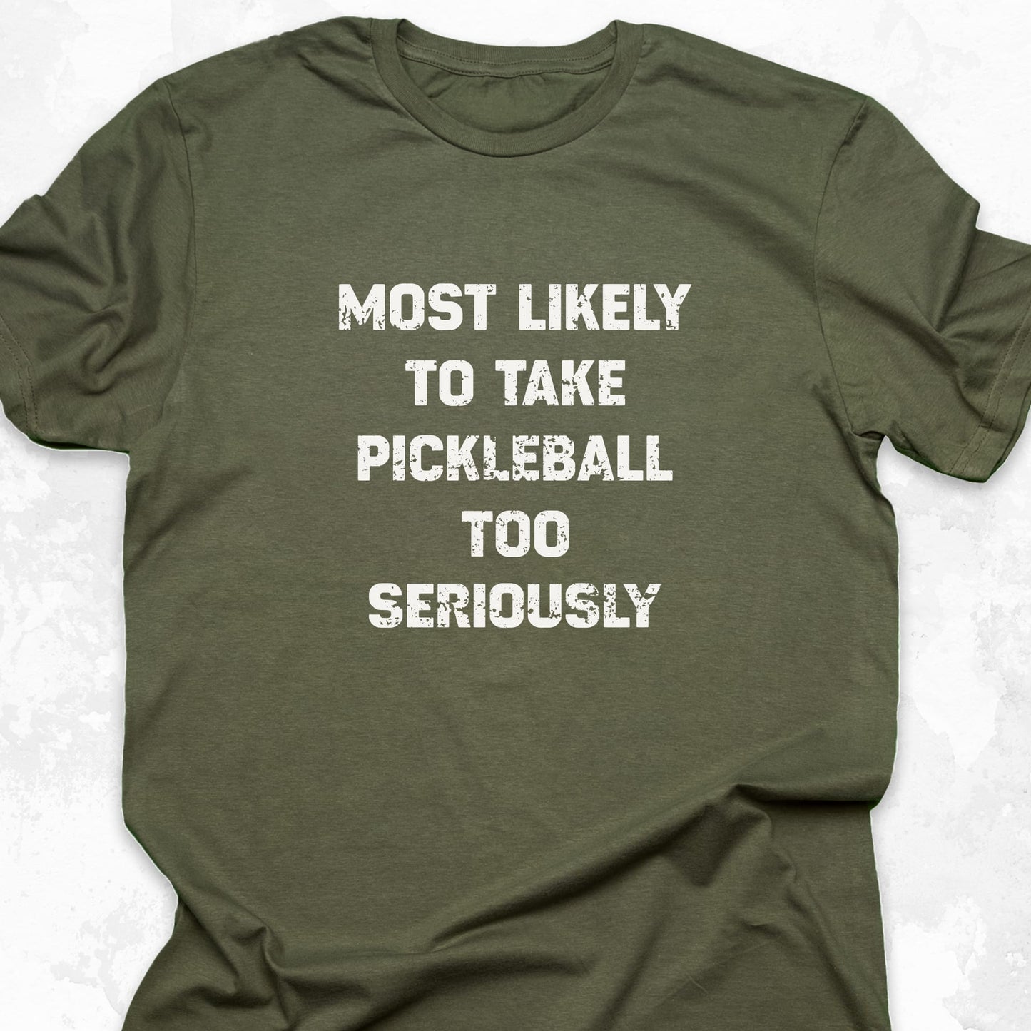 Take Pickleball Too Seriously