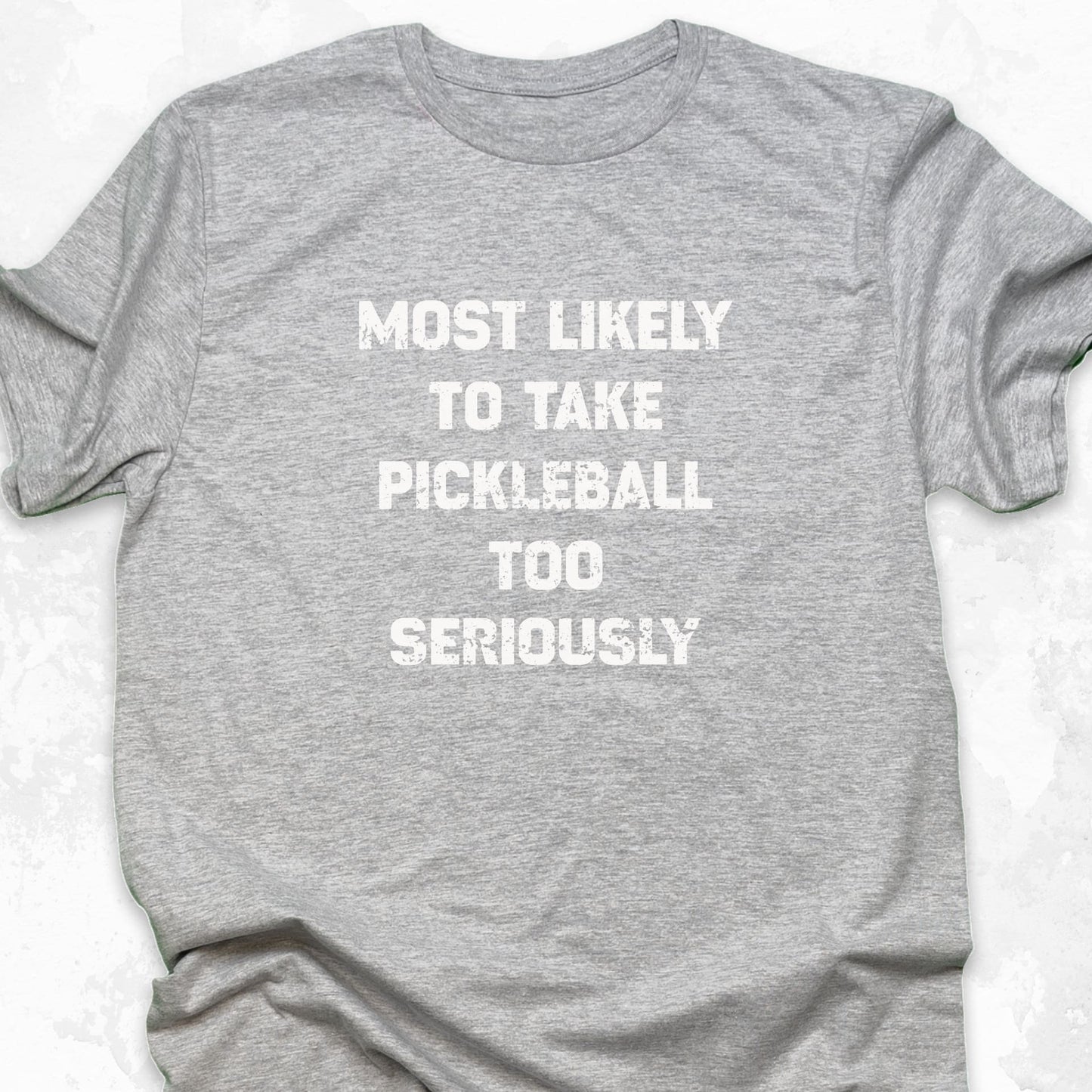 Take Pickleball Too Seriously